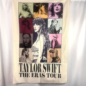 Taylor Swift Eras Tour Wall Banner Tapestry 30” X 47” Swiftie Concert Decor NWOT